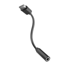 USB-C uz Jack 3.5 mm Adapteris Muvit for Change JDS-C35 Melns