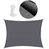 Sun sail Springos SN1063 5 x 3m dark gray