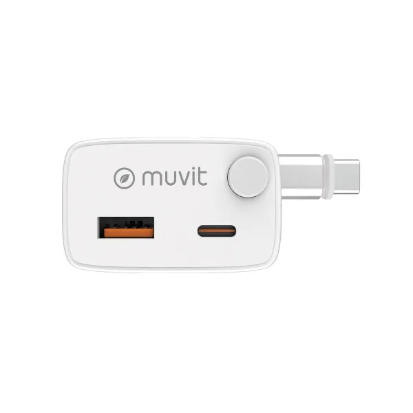 Seinalaadija Muvit WCEU63-30-AC2 Valge 30 W