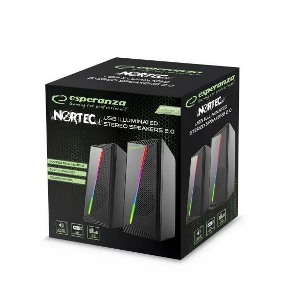 PC Skaļruņi Esperanza EGS106 Melns 6 W