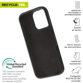 Mobiliojo telefono dėklas Muvit for Change iPhone 16 Pro Juoda