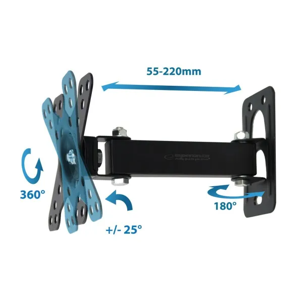 Wall Bracket Esperanza ERW011 12" 50