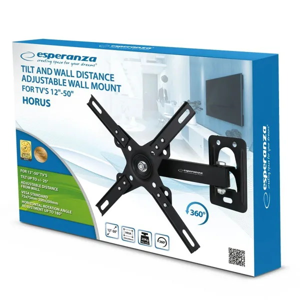 Wall Bracket Esperanza ERW011 12" 50