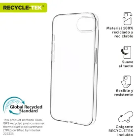 Mobiliojo telefono dėklas Muvit for Change IPhone 16e Skaidrus