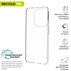Mobiliojo telefono dėklas Muvit Skaidrus