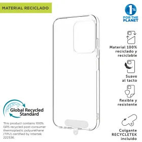 Mobile cover Muvit for Change Redmi 15C 4G Transparent