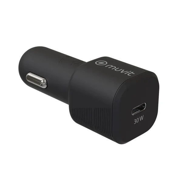 USB mašīnas Lādētājs Muvit Melns 30 W
