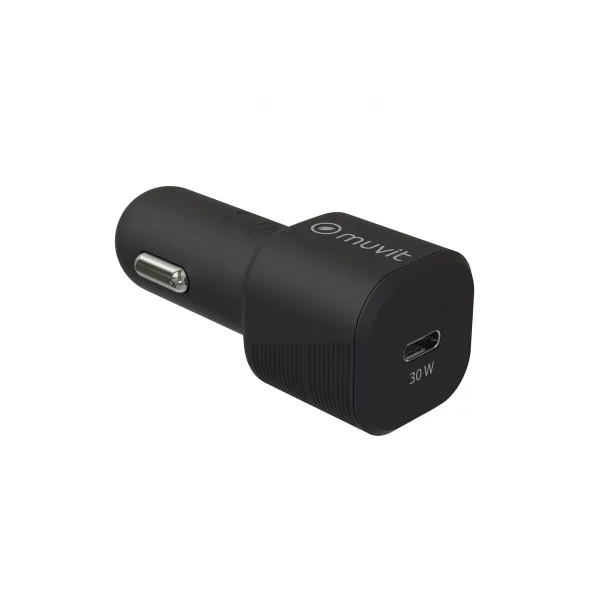 USB mašīnas Lādētājs Muvit Melns 30 W