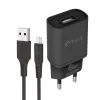 Сетевое зарядное устройство Muvit for Change Чёрный 12 W (2 штук)