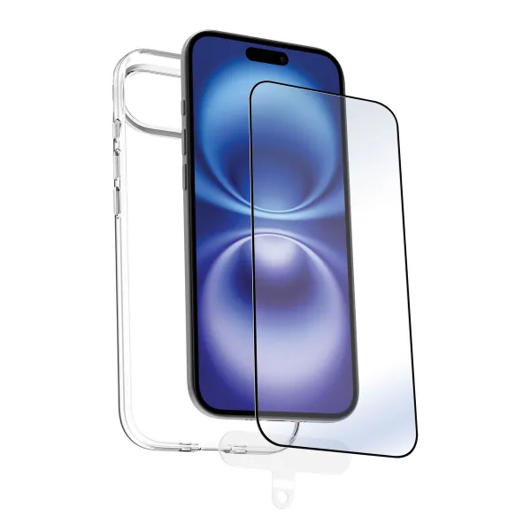 Mobilā Telefona Vāciņš un Aizsargierīce Muvit for Change iPhone Air Melns