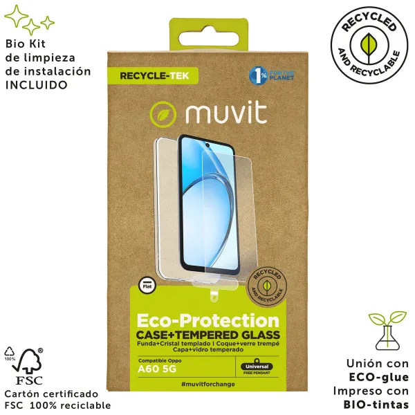 Mobile Phone Case Muvit for Change Oppo A60