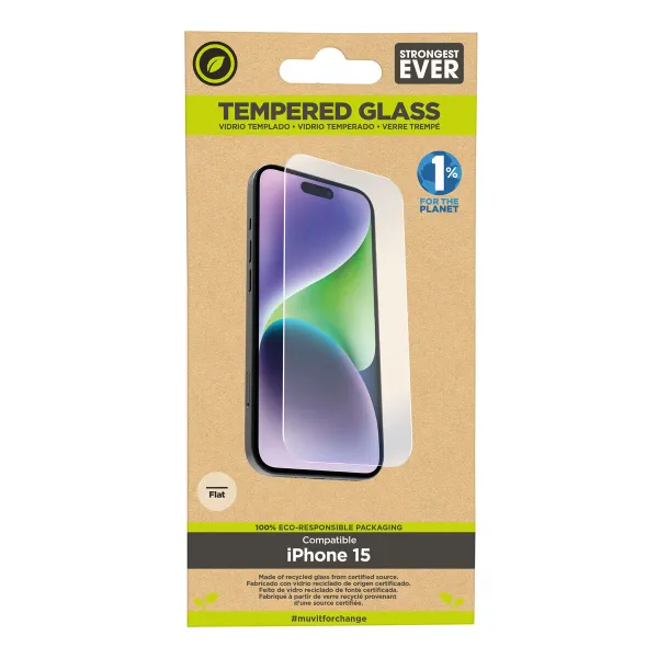 Mobiliojo telefono ekrano apsauga Muvit iPhone 15 iPhone 15