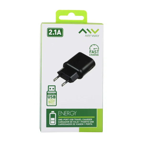 Seinalaadija Myway Must 10 W