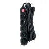 Power Socket - 5 sockets with Switch Esperanza ELK216K 3680 W (5 m)
