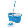 Mop with Bucket Esperanza EHS005 Sinine Valge Mikrofiiber