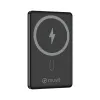 Powerbank Muvit for Change Juoda Aliuminis 5000 mAh