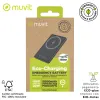 Powerbank Muvit for Change Juoda Aliuminis 5000 mAh