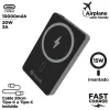 Powerbank Muvit for Change Melns Alumīnijs 10000 mAh
