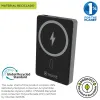 Powerbank Muvit for Change Melns Alumīnijs 10000 mAh