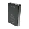 Powerbank Muvit for Change Melns Alumīnijs 10000 mAh