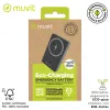 Powerbank Muvit for Change Melns Alumīnijs 10000 mAh