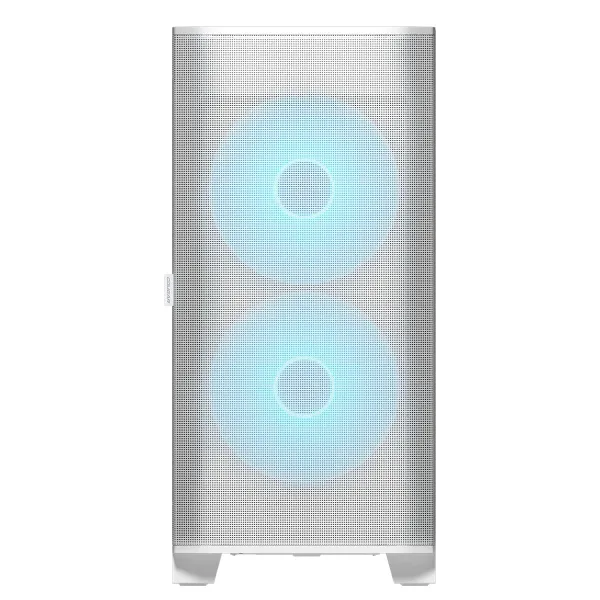 ATX Pus-torņveida Kārba Cougar Airface Flo RGB White Balts
