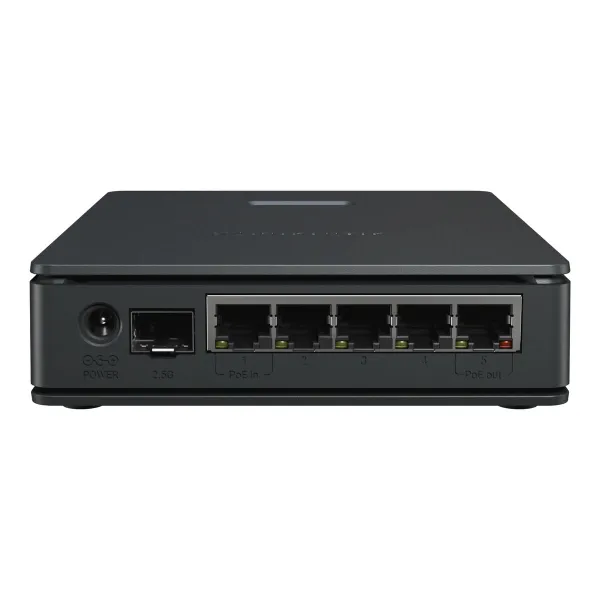 Maršrutizatorius Mikrotik E62iUGS-2axD5axT Juoda USB 2.0 RJ45 PoE x 1 USB-A