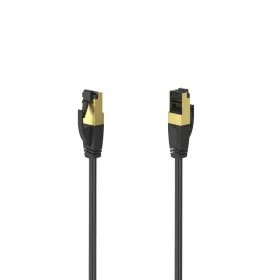 Жесткий сетевой кабель S/FTP кат. 8 Hama 00200692 Чёрный 1,5 m