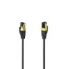 Жесткий сетевой кабель S/FTP кат. 8 Hama 00200692 Чёрный 1,5 m