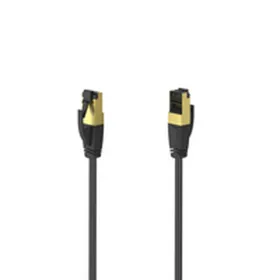 Жесткий сетевой кабель S/FTP кат. 8 Hama 00200692 Чёрный 1,5 m
