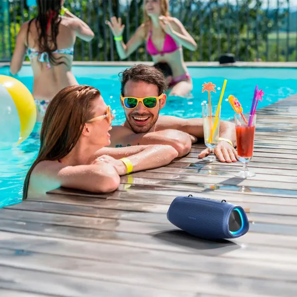 Nešiojamos Bluetooth garso kolonėlės Medion 50077072 Mėlyna 4 W