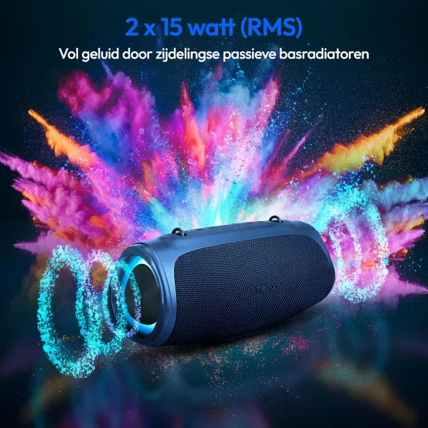 Nešiojamos Bluetooth garso kolonėlės Medion 50077072 Mėlyna 4 W