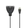 HDMI kabelis Hama 00205323 Juoda 60 cm