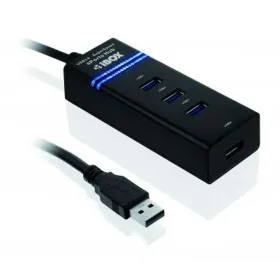 USB-keskitin Ibox IUH3FB Musta