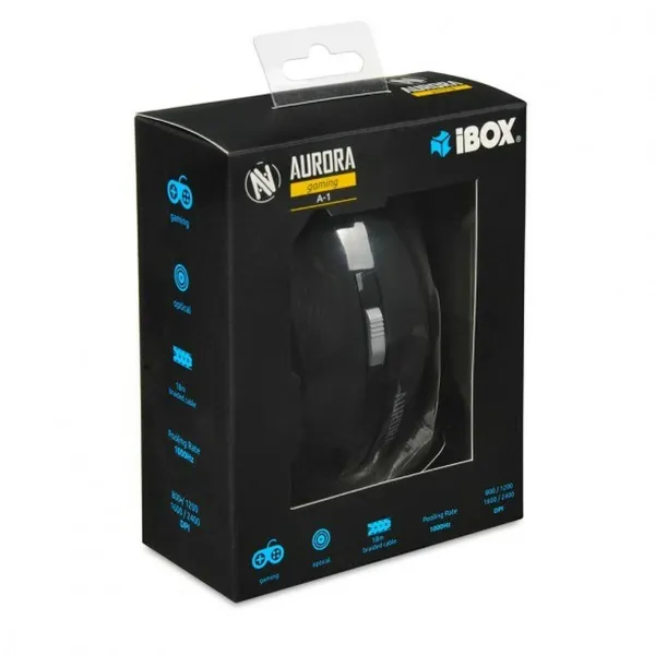 Optiskā pele Ibox Aurora A-1 Melns