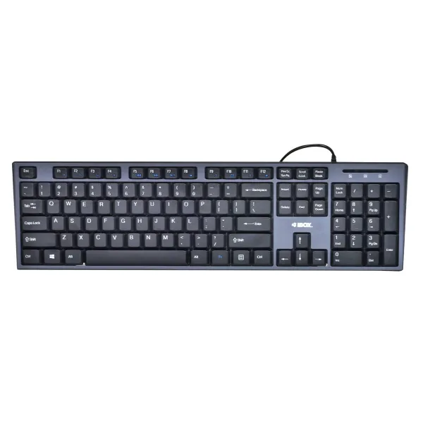 Keyboard and Mouse Ibox IKMS606 Qwerty US Black QWERTY