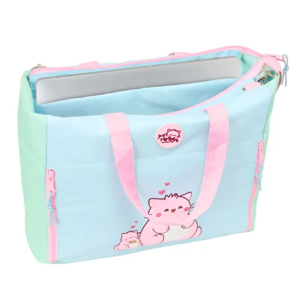 Laptop Case Pembe The pink cat Multicolour 40 x 31 x 17 cm