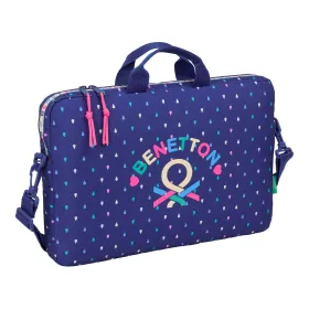 Kannettavan salkku Benetton Drop Monivärinen 40 x 27 x 4 cm