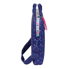 Kannettavan salkku Benetton Drop Monivärinen 40 x 27 x 4 cm