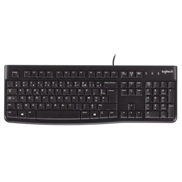Klaviatūra Logitech 920-002482 Melns Spāņu Qwerty AZERTY