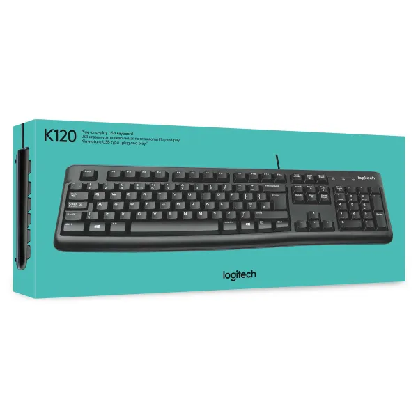Klaviatūra Logitech 920-002482 Melns Spāņu Qwerty AZERTY