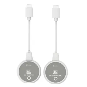 HDMI-adapteri j5create JVAW75-N Valkoinen Harmaa