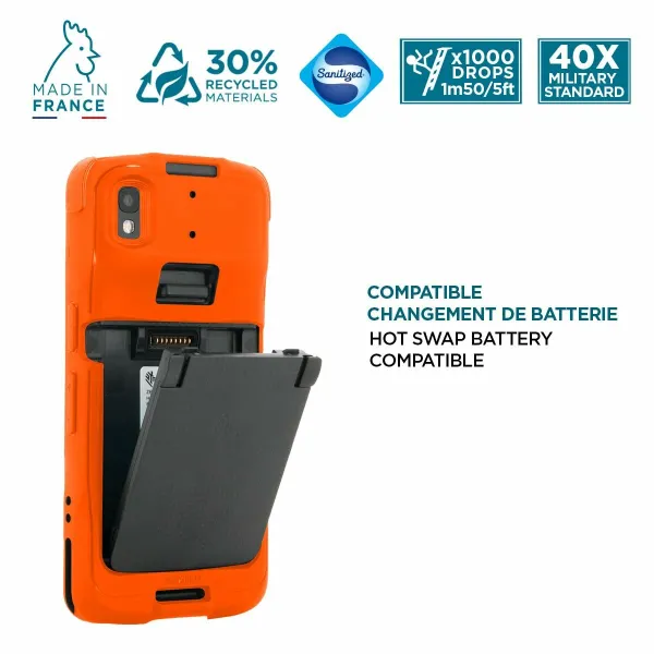 Pārvietojams Pārsegs Mobilis 052064 Oranžs