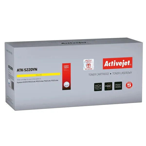 Toner Activejet ATK-5220YN Yellow