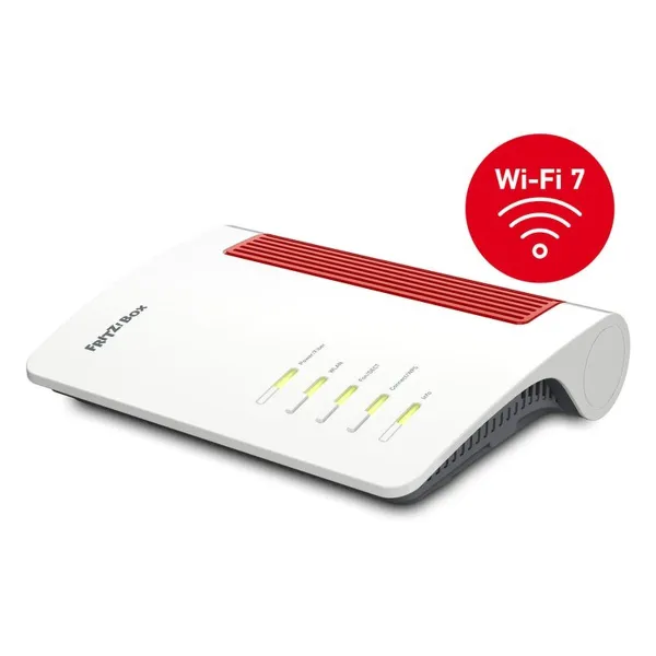 Router Fritz! BOX 5690 XGS EDITION Red USB 3.0 RJ45 x 4 SFP+ Wi-Fi Ethernet Gigabit Ethernet Wi-Fi 5 GHz Wi-Fi 6 GHz