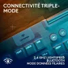 Bezvadu Klaviatūra Logitech G915 X Balts AZERTY