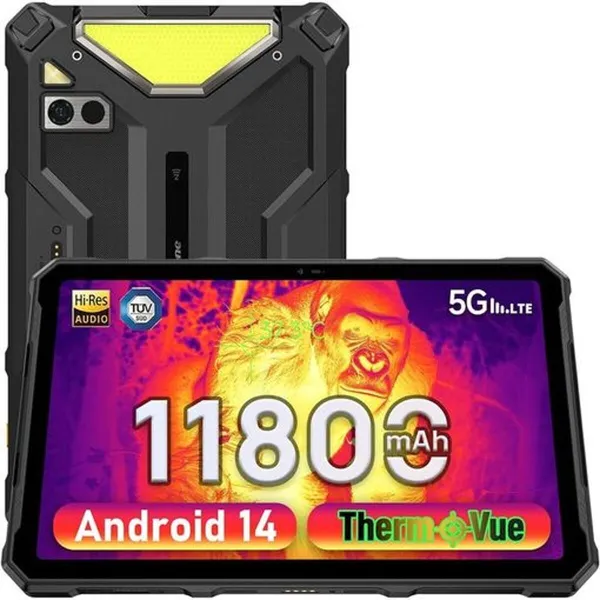 Tablet Ulefone ARMOR PAD 4 ULTRA THERMAL VERSION 8 GB RAM 256 GB Black