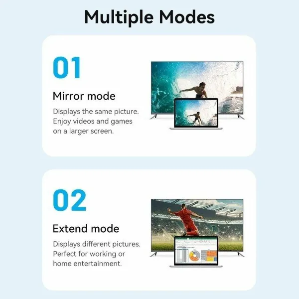 HDMI Kabelis Vention AGIBF 1 m Melns