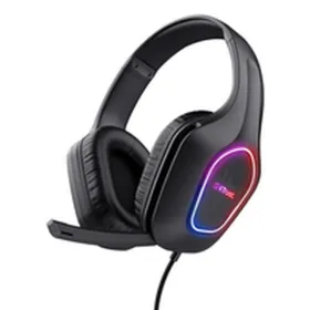 Gaming Headset with Microphone Trust GXT 416 Zirox Black Multicolour