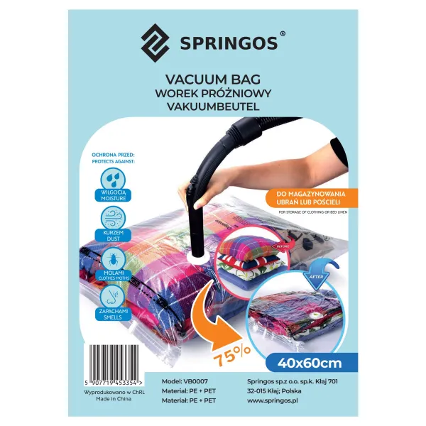 Vakuumsoma Springos VB0007 40x60cm